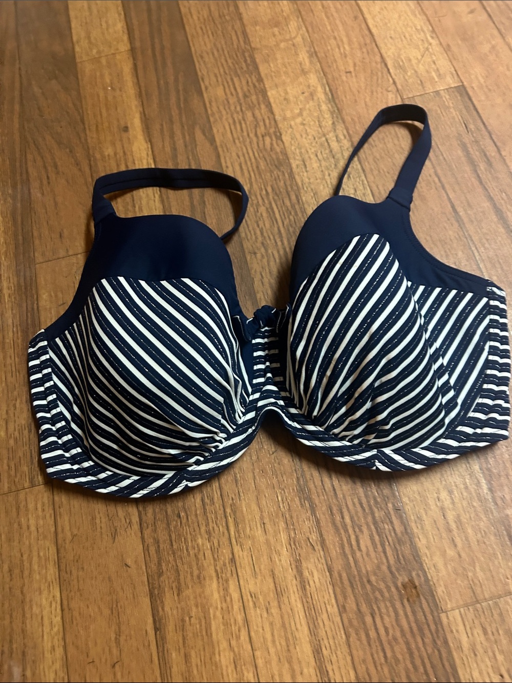 Primadonna Navy & White Striped Underwire Bra